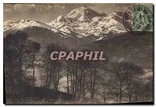 Cartes postales Bagneres de Bigorre le Pic du Midi du des Palomieres