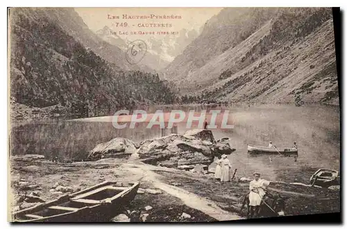 Cartes postales Les Hautes Pyreenes Cauterets le lac de Gaube