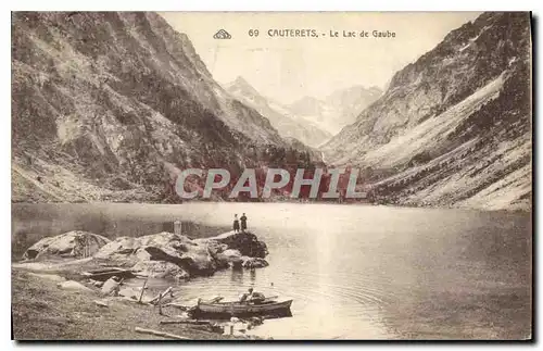 Cartes postales Cauterets Le Lac de Gaube
