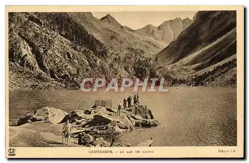 Cartes postales Cauterets Le Lac de Gaube