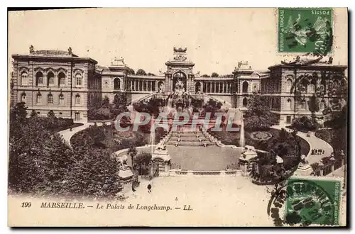 Cartes postales Marseille Le Palais de Longchamp