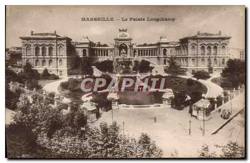 Cartes postales Marseille Le Palais Longchamp