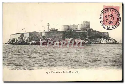 Cartes postales Marseille Le Chateau d'If