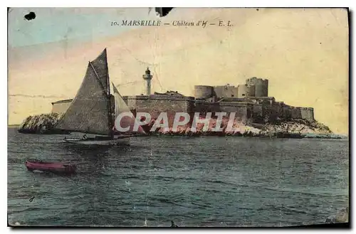 Cartes postales Marseille Chateau d'If