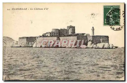 Cartes postales Marseille Le Chateau d'If