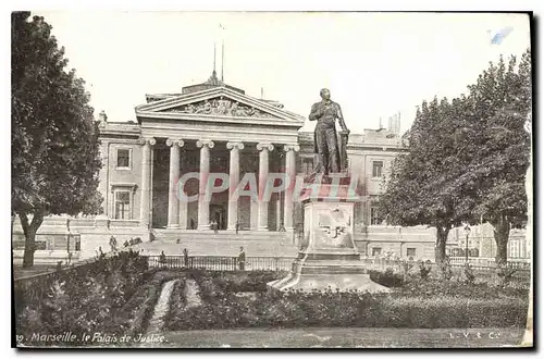 Cartes postales Marseille la Palais de Justice