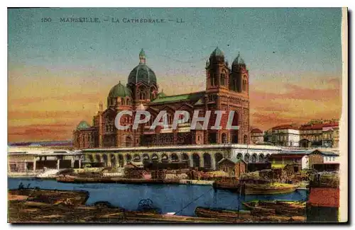 Cartes postales Marseille La Cathedrale