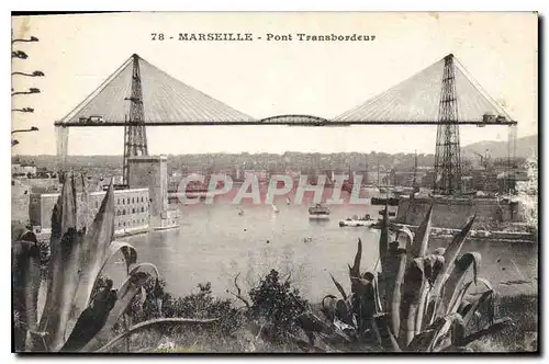 Cartes postales Marseille Pont Transbordeur