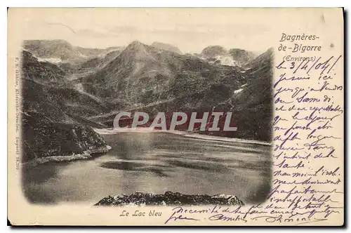 Cartes postales Bagneres de Bigorre Environs Le Lac bleu