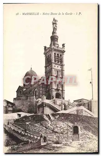 Cartes postales Marseille Notre Dame de la Garde