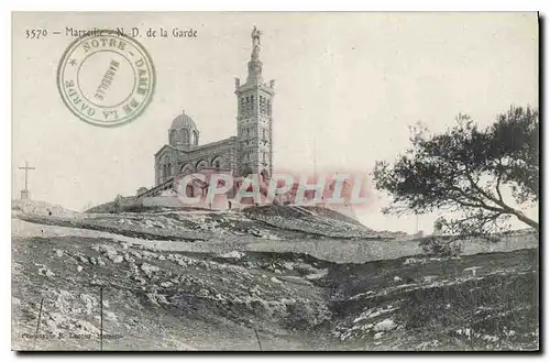 Cartes postales Marseille N D de la Garde