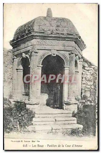 Cartes postales Les Baux Pavillon de la Cour d'Amour