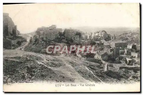 Cartes postales Les Baux Vue generale