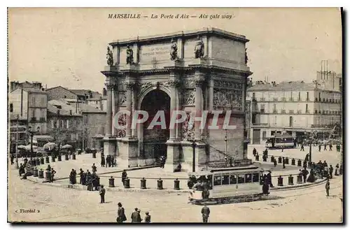 Cartes postales Marseille La Porte d'Aix