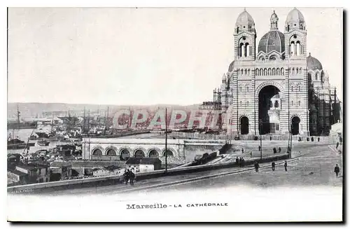 Cartes postales Marseille La Cathedrale