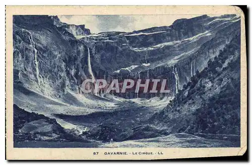 Cartes postales Gavarnie Le Cirque