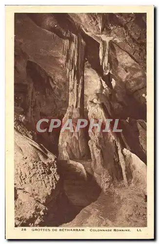 Cartes postales Grottes de Betharram Colonnade Romaine