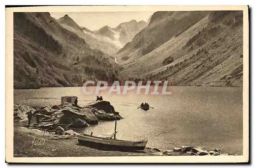 Cartes postales Les Pyrenees Environs de Cauterets Lac de Gaube