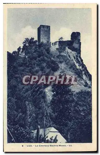 Cartes postales Luz le Chateau Sainte Marie