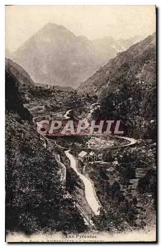 Cartes postales Les Pyrenees Route de Pierrefitte a Cauterets