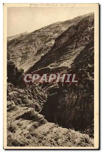 Cartes postales La Douce France Gorges de Daluis A M