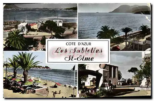 Cartes postales Cote d'Azur Les Sablettes Saint Elme