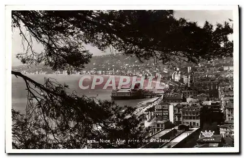 Cartes postales Nice Vue prise du Chateau