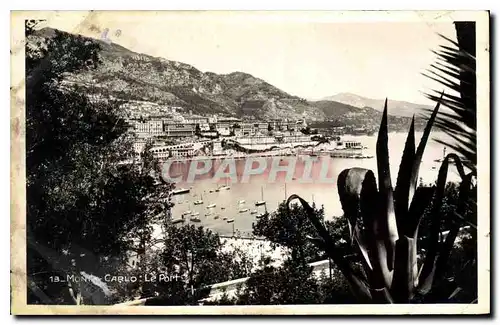 Cartes postales Monte Carlo le Port