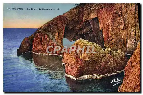 Cartes postales Theoule La Grotte de Gardanne