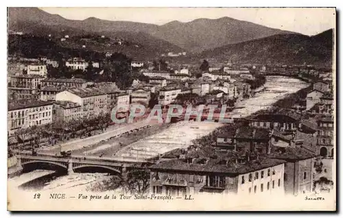 Cartes postales Nice Vue prise de la Tour Saint Francois