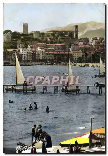 Cartes postales Cannes A Mmes Le Port et le Suquet