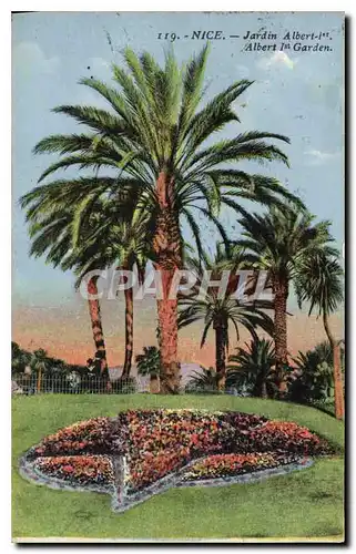 Cartes postales Nice Jardin Albert Ier