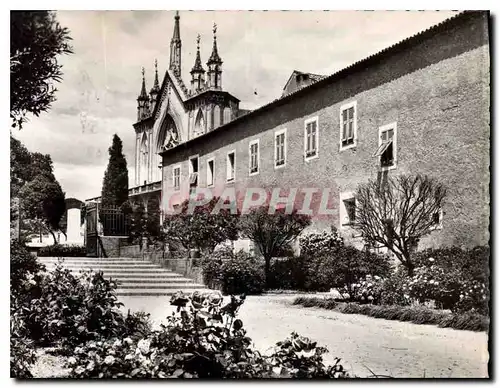 Cartes postales La Cote d'Azur Nice les Jardins et Monastere de Cimiez