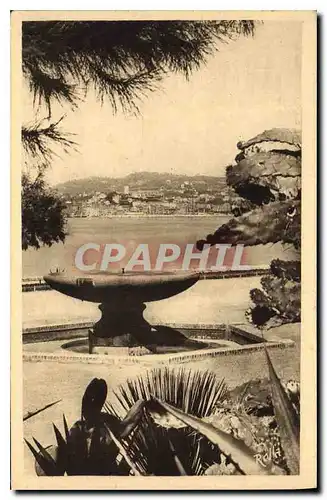 Cartes postales Cannes le Suquet vu du Parc Albert 1er