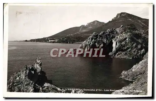 Cartes postales L'Esterel Corniche d'Or les roches rouges du trayas