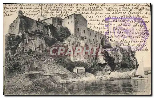 Cartes postales Cannes A M Ile Sainte Marguerite prison du Masque de Fer 1687 1698