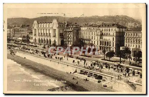 Cartes postales Nice Promenade des Anglais les Hotels