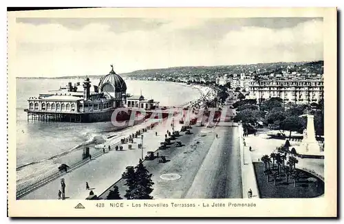 Cartes postales Nice les Nouvelles Terrasses la Jetee promenade