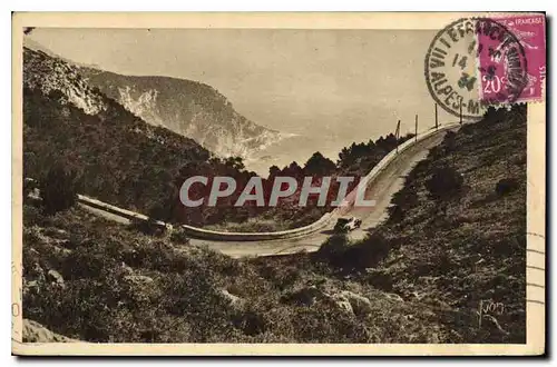 Cartes postales La Cote d'Azur Route de la Grande Corniche