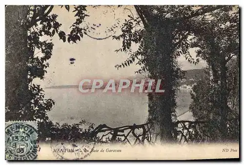 Cartes postales Menton la Baie de Garavan