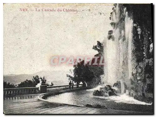 Cartes postales Nice la Cascade du chateau