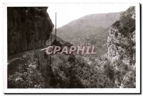 Ansichtskarte AK Cote d'Azur Gorges du Loup le Pont du Loup vu de l'entree des Gorges