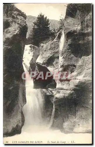 Cartes postales Les Gorges du Loup le Saut du Loup