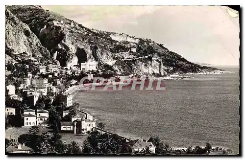 Cartes postales Menton Garavan le pont Saint Louis et l'Italie