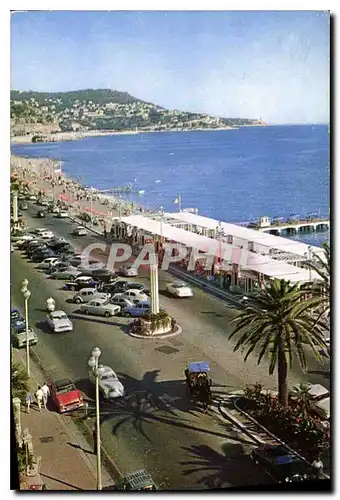 Ansichtskarte AK Nice la Promenade des Anglais et le Mont Boron