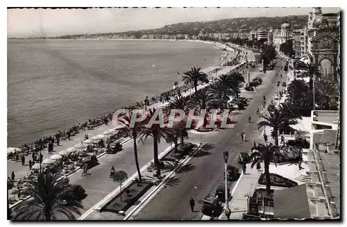 Cartes postales Nice la Baie des Anges Promenade des Anglais