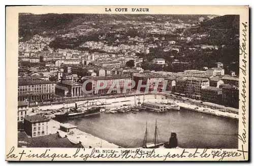 Cartes postales La Cote d'Azur Nice Interieur du Port