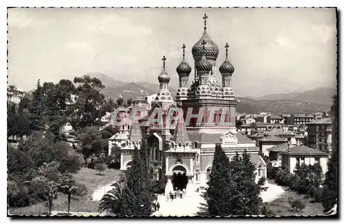 Cartes postales Nice L'Eglise Russe Russie Russia