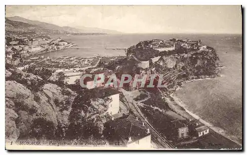 Cartes postales Monaco Vue generale de la Principaute