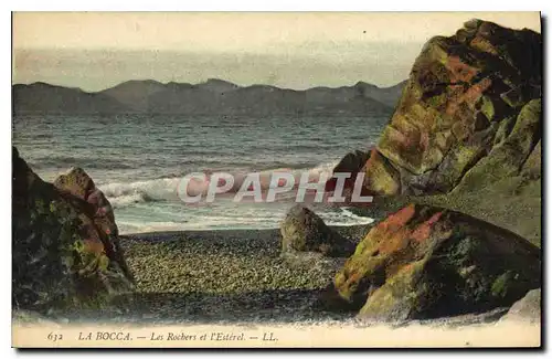 Cartes postales La Bocca Les Rochers et l'Esterel